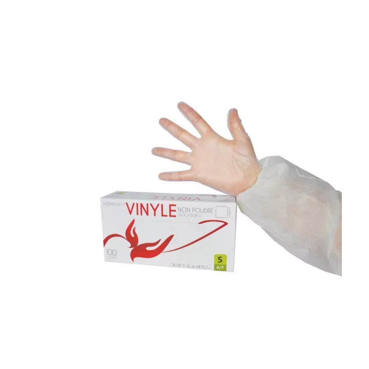 Gant d'examen Vinyle non poudré PREMIUM AQL 1,5 Qualité médicale