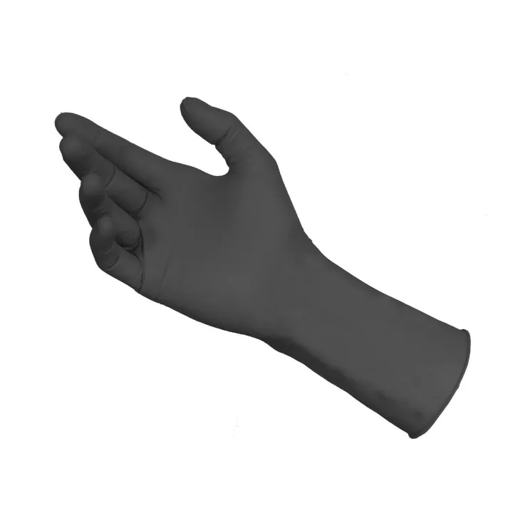Gants d'examens SENSISKIN nitrile noir, sans poudre