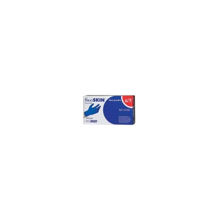 Gants d'examens Flexiskin, nitrile bleu cobalt, sans poudre