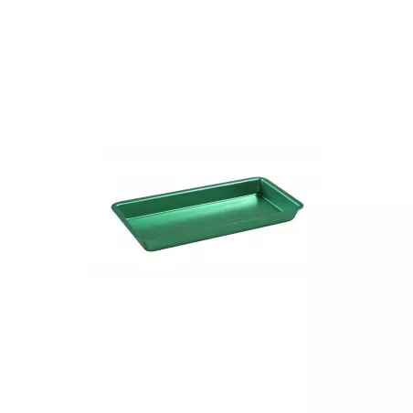 Plateau Aluminium, 20 x 10 cm, vert