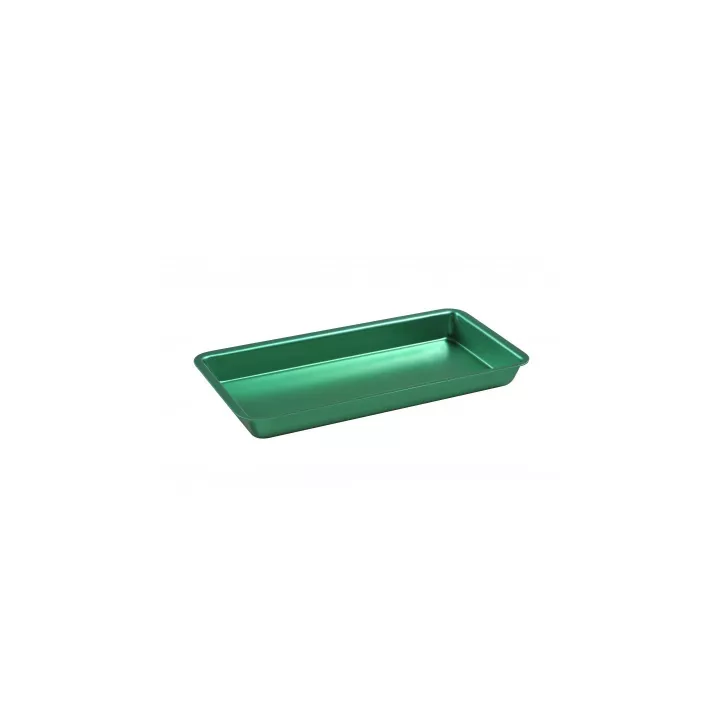 Plateau Aluminium, 20 x 10 cm, vert