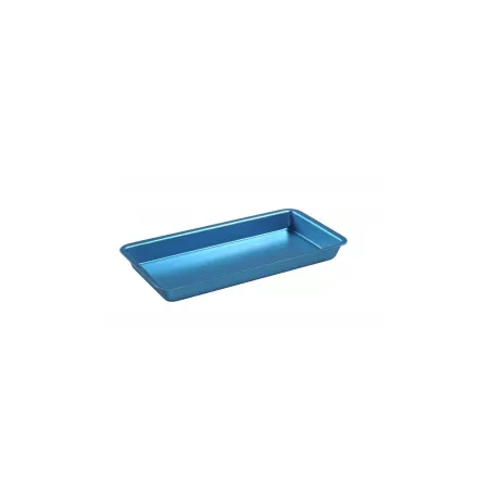 Plateau Aluminium, 20 x 10 cm, azur