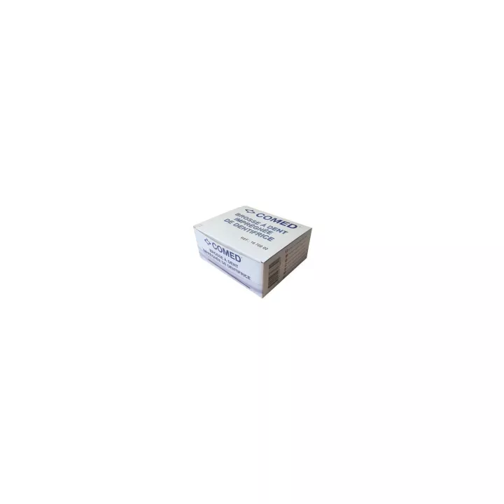 Brosse à dent imprégnée de dentifrice