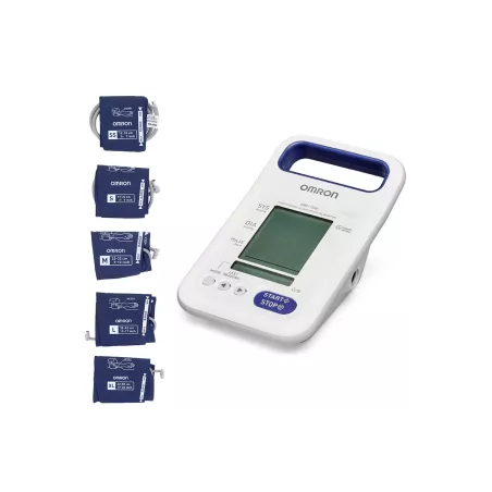 Tensiomètre OMRON HBP1320 avec 5 brassards et batterie rechargeable