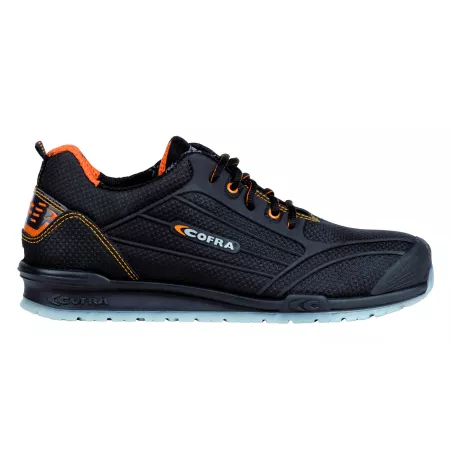 Chaussure de sécurité basse CREGAN, noire, S3 SRC, du 36 au 48