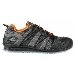 Chaussure de sécurité FLUENT BLACK/ORANGE, S1 P SRC, du 35 au 48