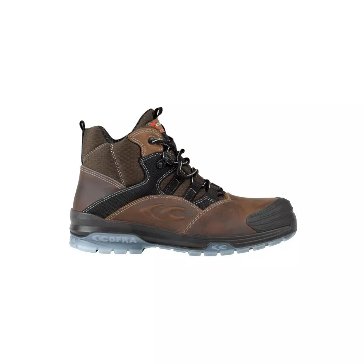 Chaussure de sécurité haute, GOYA BROWN, S3 CI SRC, du 36 au 48