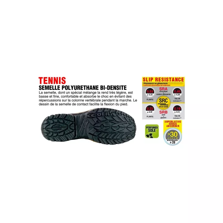 Chaussure de sécurité haute, LIFT S3 SRC, du 39 au 47