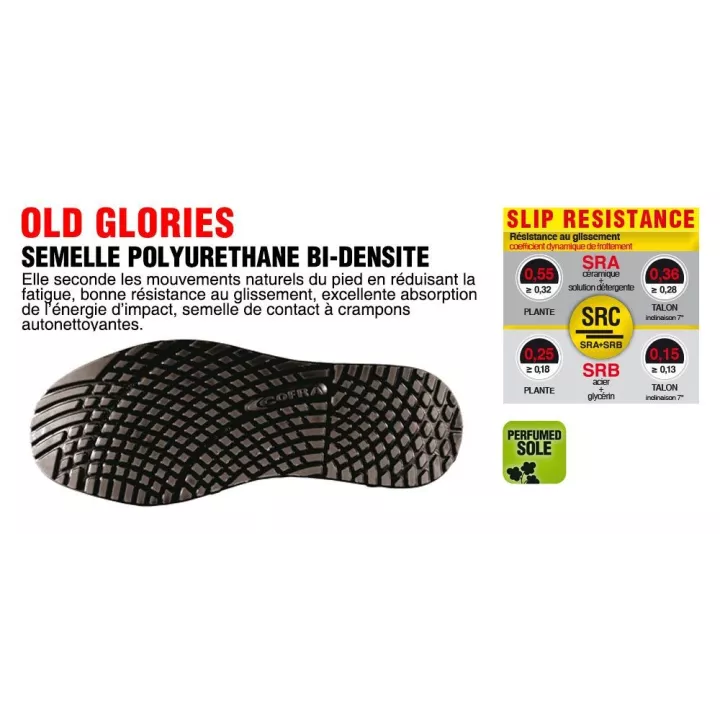 Chaussure de sécurité THROW S3 SRC, du 39 au 47