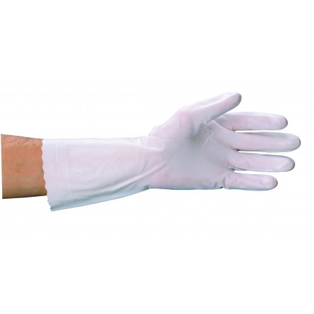 Gants de nettoyage et de décontamination floqué, 300 mm, 10 paires