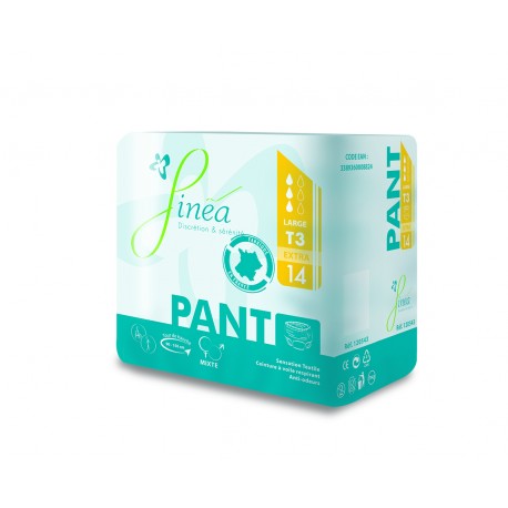 Sous-vêtement absorbant Finéa Pant, tailles au choix, sachet de 14