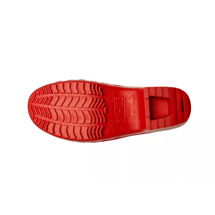 Sabots CALZURO Rouge non perforé, du 33/34 au 46/47