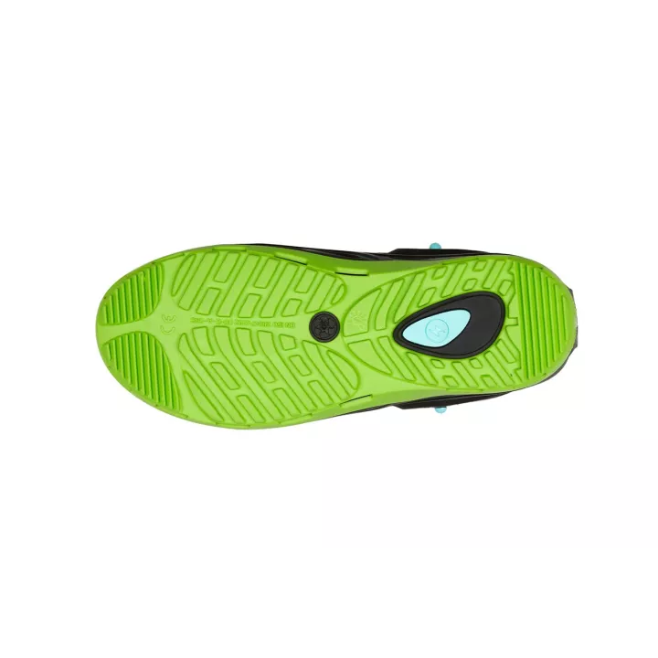 Calzuro® Rebel, Noir/Vert, du 36/37 au 44/45
