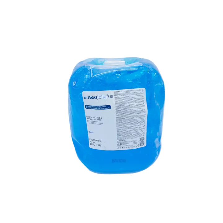 Gel de contact UNIGEL bleuté, cubitainer de 5 L