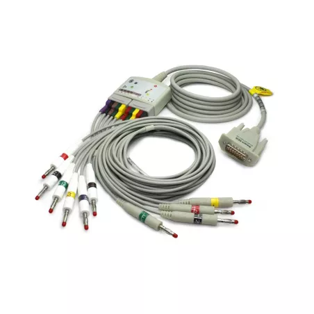 Câble pour ECG EDAN PC SE-1515