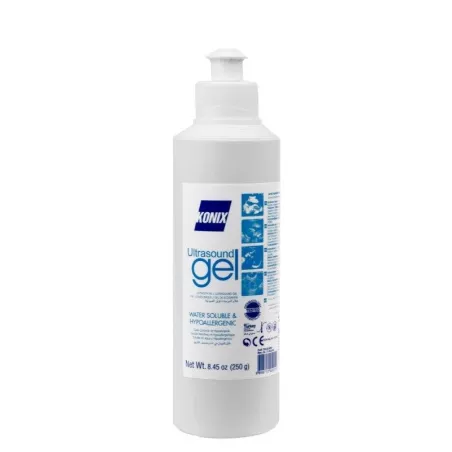 Gel échographique transparents Konix 250 mL