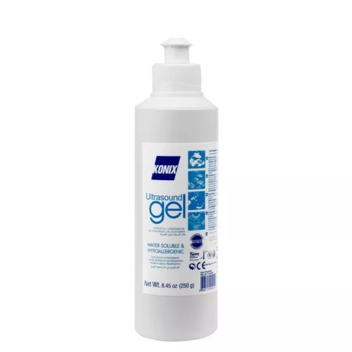Gel échographique transparents Konix 250 mL