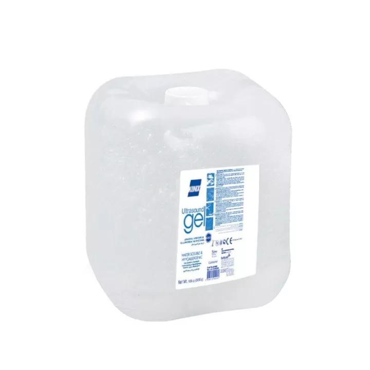 Gel échographique transparent Konix lot de 2 x 5L