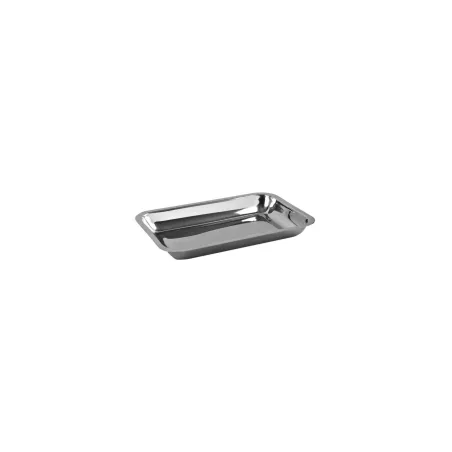 Plateau inox, 46,5 x 31,5 x 5 cm