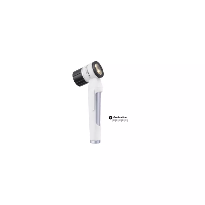Dermatoscope LuxaScope LED 2.5 V, gradué, blanc
