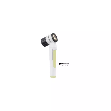 Dermatoscope LuxaScope LED 2.5 V COLOUR-EDITION, gradué blanc/jaune