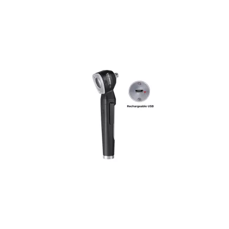 Otoscope LuxaScope Auris LED 3.7 V rechargeable USB - Noir