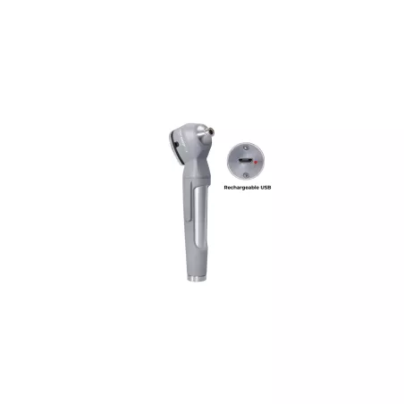 Otoscope LuxaScope Auris LED 3.7 V rechargeable USB - Gris