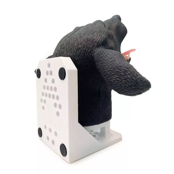 Tête de chien pour intubation