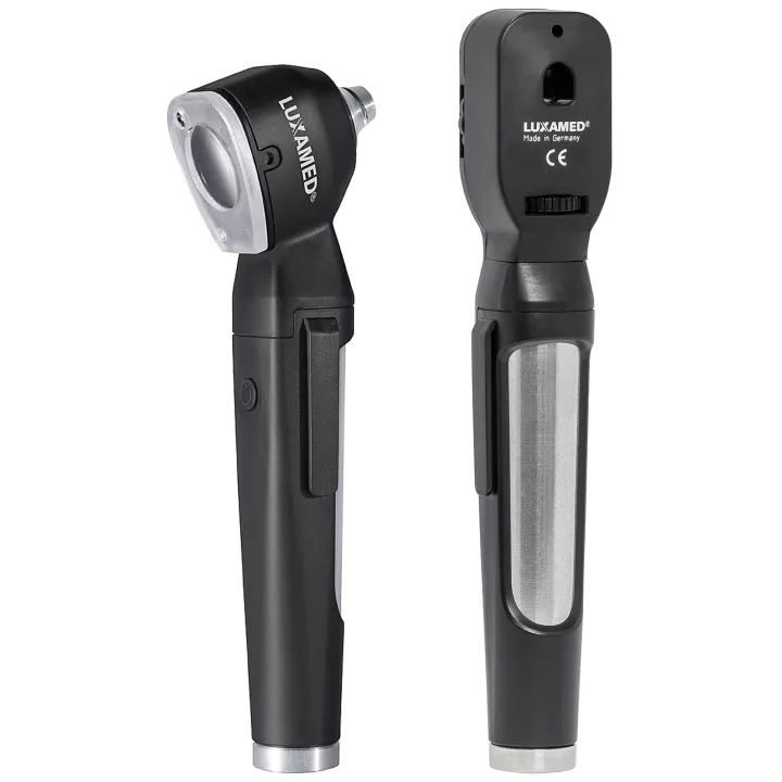 Kit LuxaScope Auris LED 2.5V noir (Otoscope+Ophtalmoscope