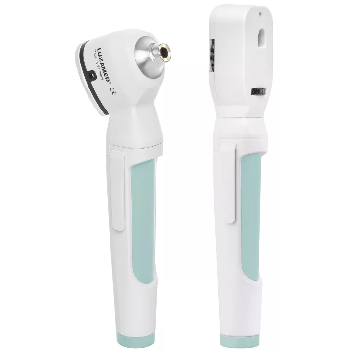Kit LuxaScope Auris LED 2.5V COLOUR vert (Otoscope+Ophtalmoscope)