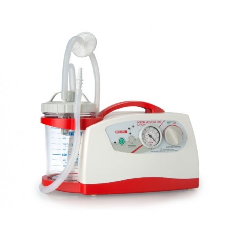 Aspirateur à mucosités Ca-mi New Askir 36 LI-ION, bocal 2000 mL