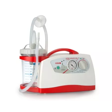 Aspirateur à mucosités Ca-mi New Askir 36 LI-ION, bocal 2000 mL