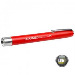 Lampe stylo, LED - LUXAMED Rouge