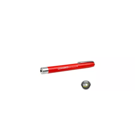 Lampe stylo, LED - LUXAMED Rouge