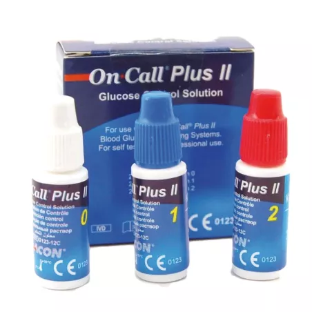 Set de 3 solutions de conrôle