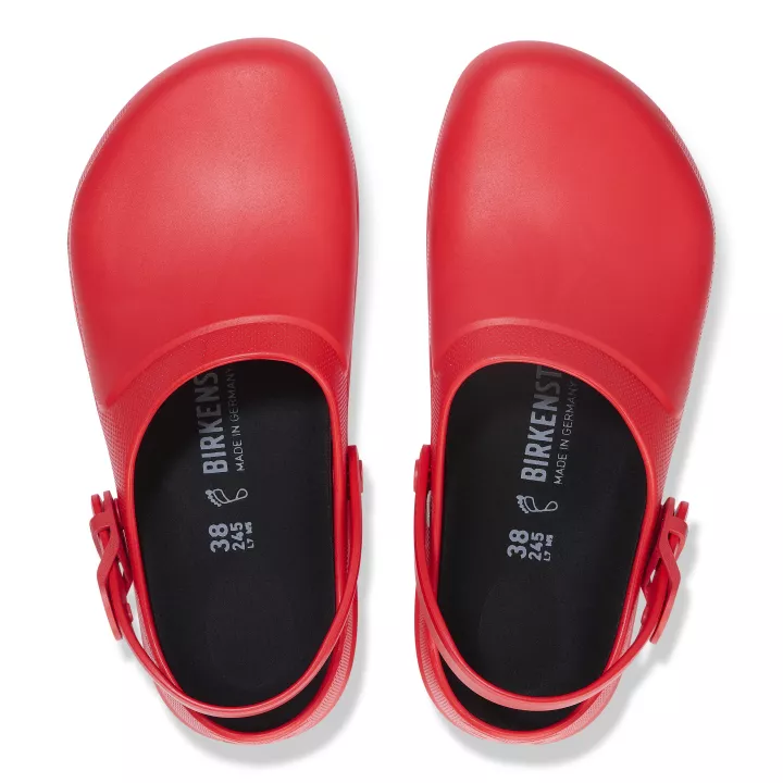 Sabot de bloc Birkenstock, Birki Air 2.0, Rouge, du 35 au 48