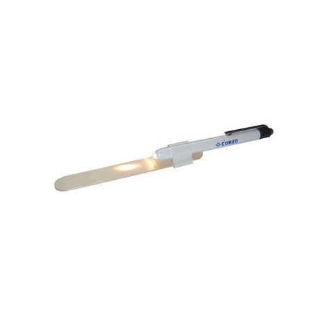 Lampe stylo pen white + porte abaisse langue