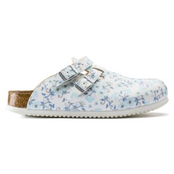Chaussure Birkenstock Kay Flowers rose blue du 35 au 43