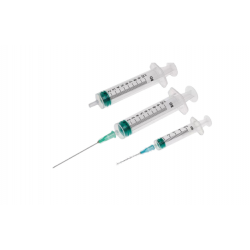 Seringue 10mL Luer simple avec aiguille détachée 21G - 40 mm
