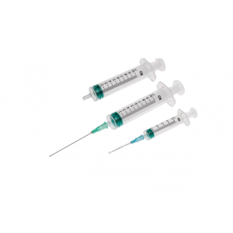 Seringue BD Emerald™ 3 pièces 10 ml embout luer excentré 