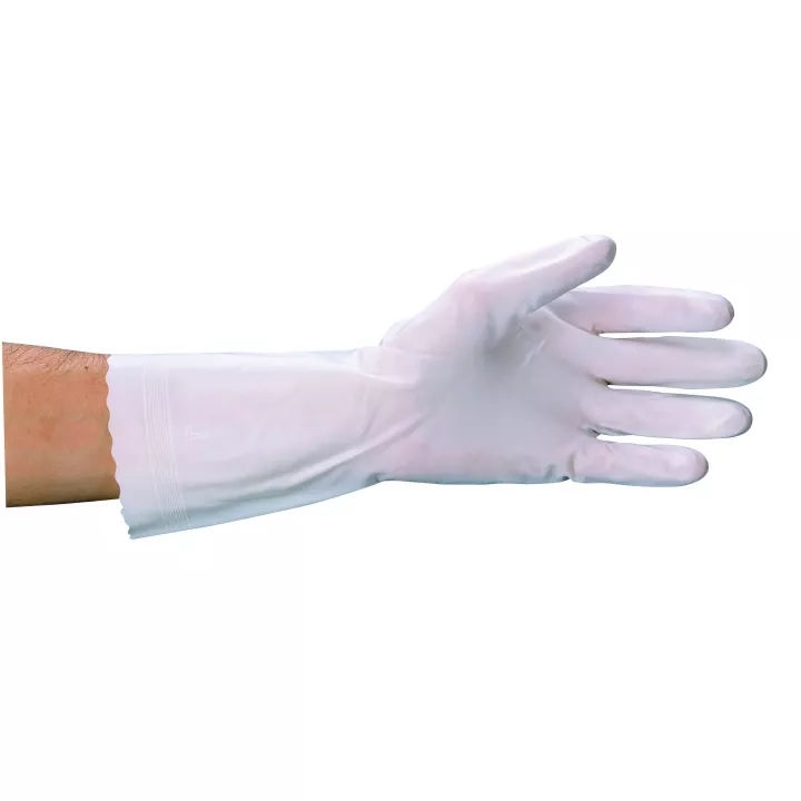 Gants de nettoyage et de décontamination floqué, 300 mm, 10 paires