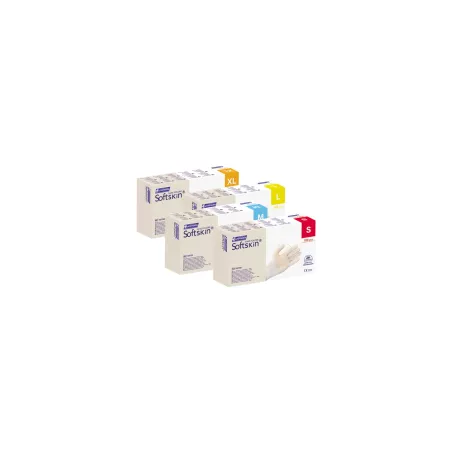 Gant d'examen SOFTSKIN non poudré 240mm T7/8 Médium