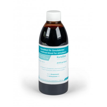 Bouteille de sang synthétique, 250 ml