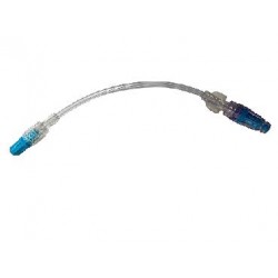 MaxZero™ sur prolongateur simple, sans clamp, Luer Lock mâle rotatif