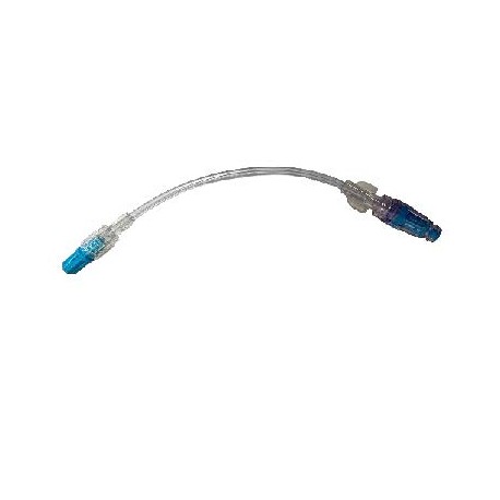 MaxZero™ sur prolongateur simple, sans clamp, Luer Lock mâle rotatif