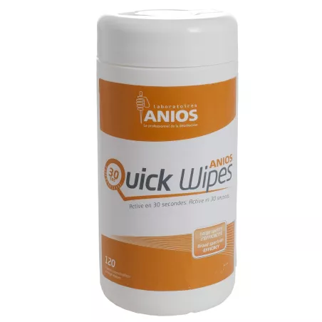 ANIOS QUICK WIPES, boîte de 120 lingettes (130 x 200 mm)
