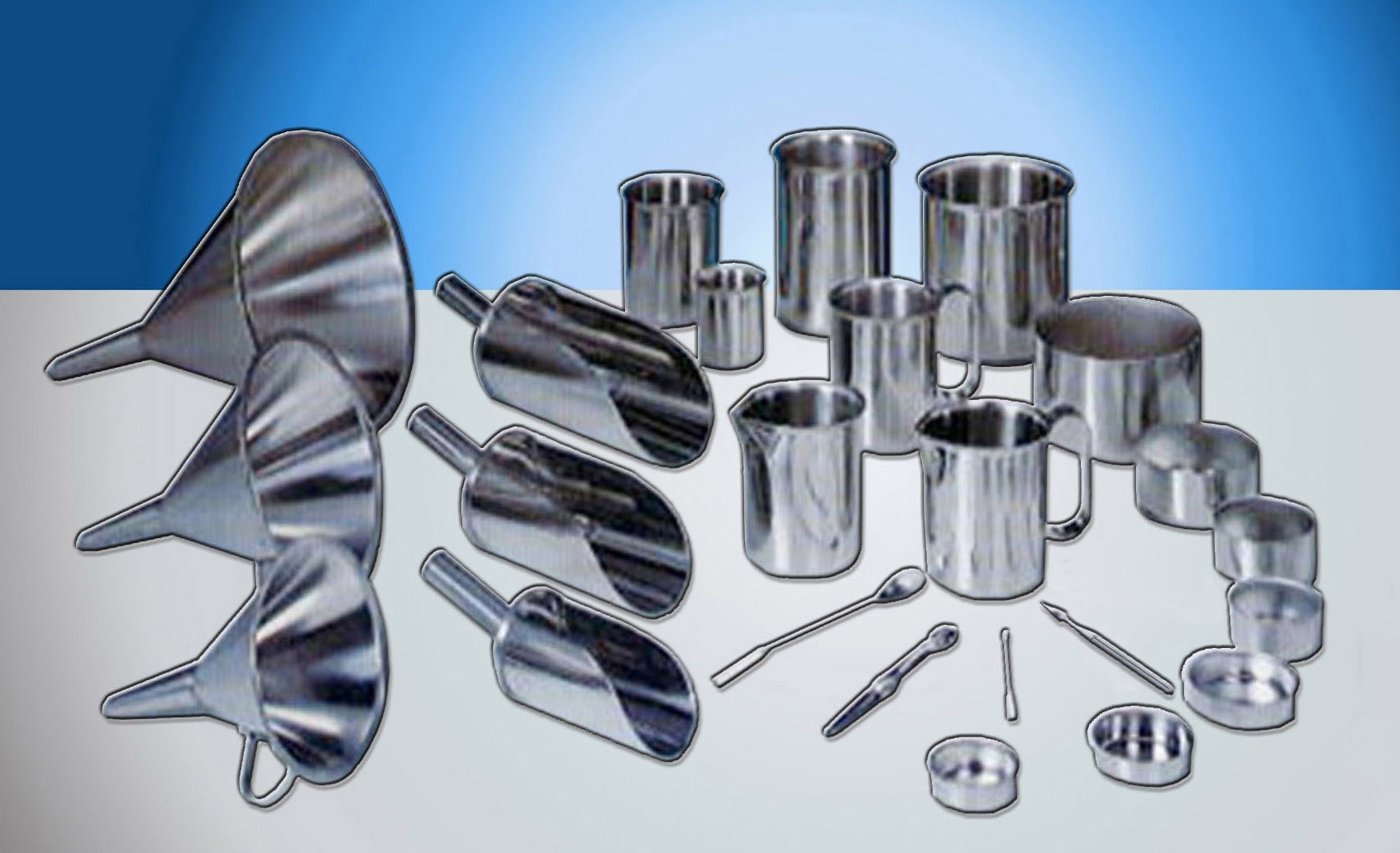 Gamme aluminium-inox